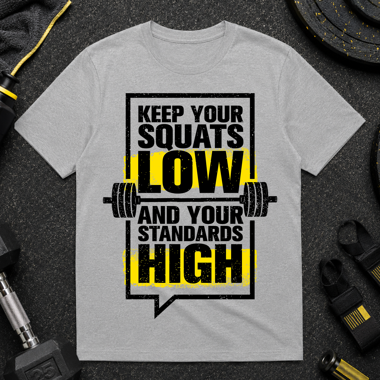 Squats Low, Standards High - DTF Transfer