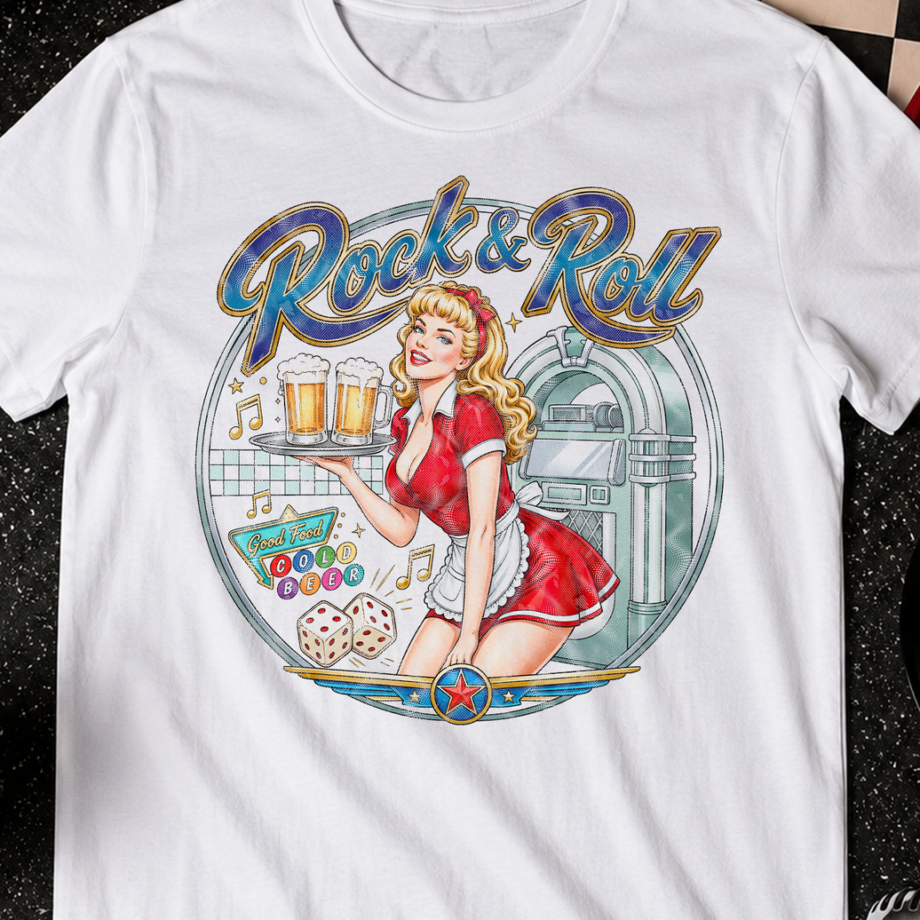 Rock & Roll Diner - DTF Transfer