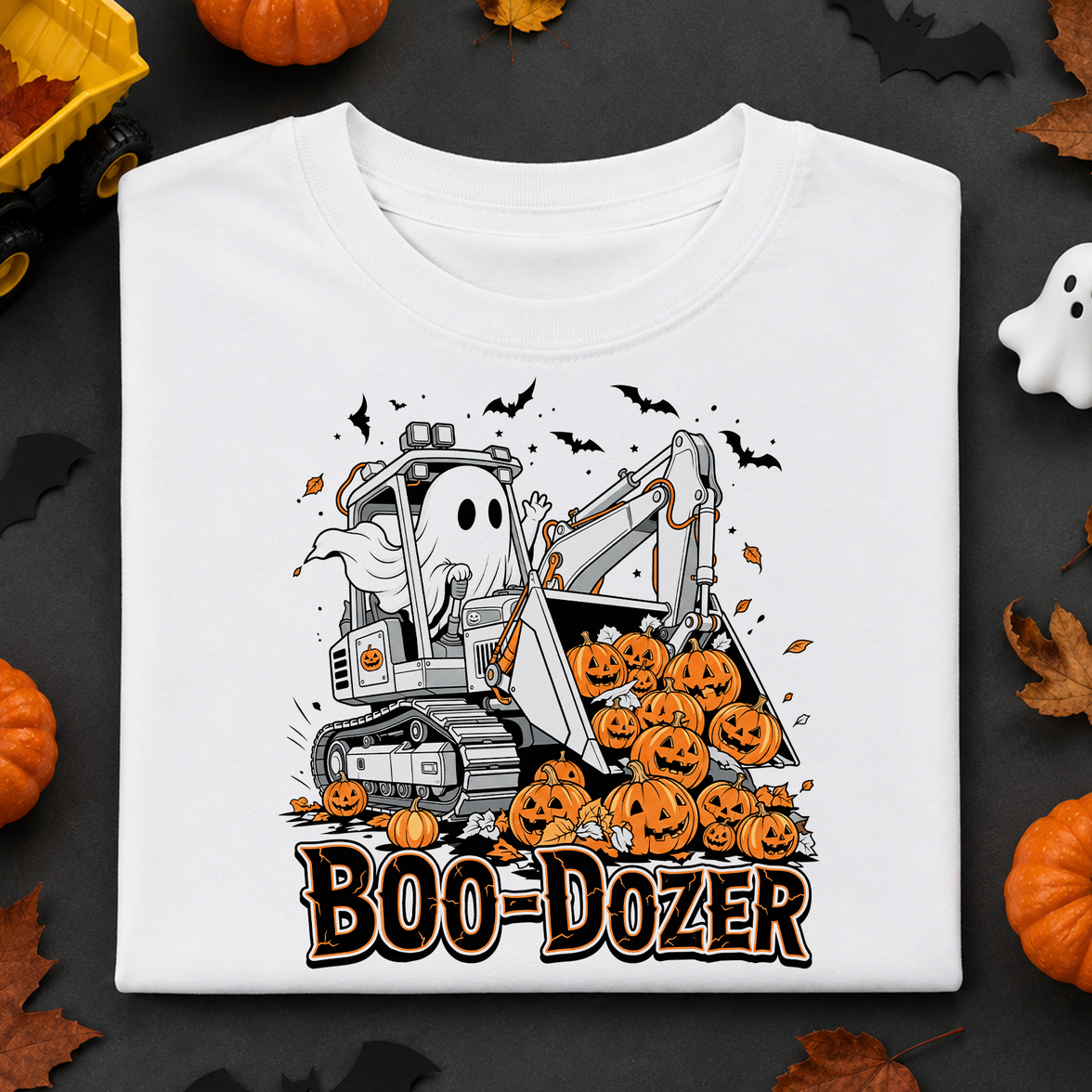 Pumpkin Excavator - DTF Transfer