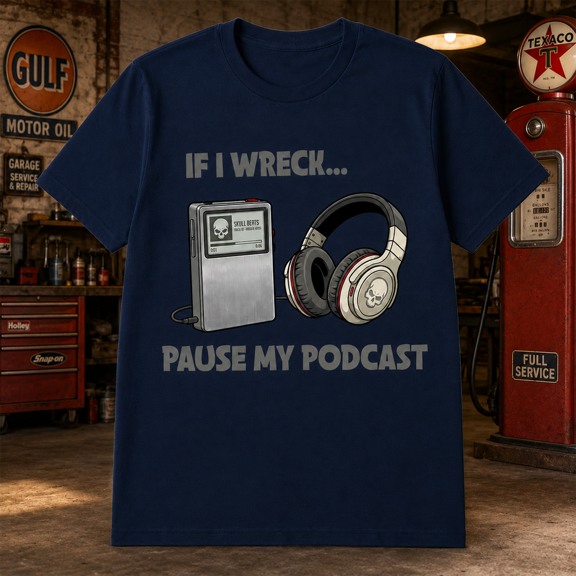 Pause my Podcast - DTF Transfer