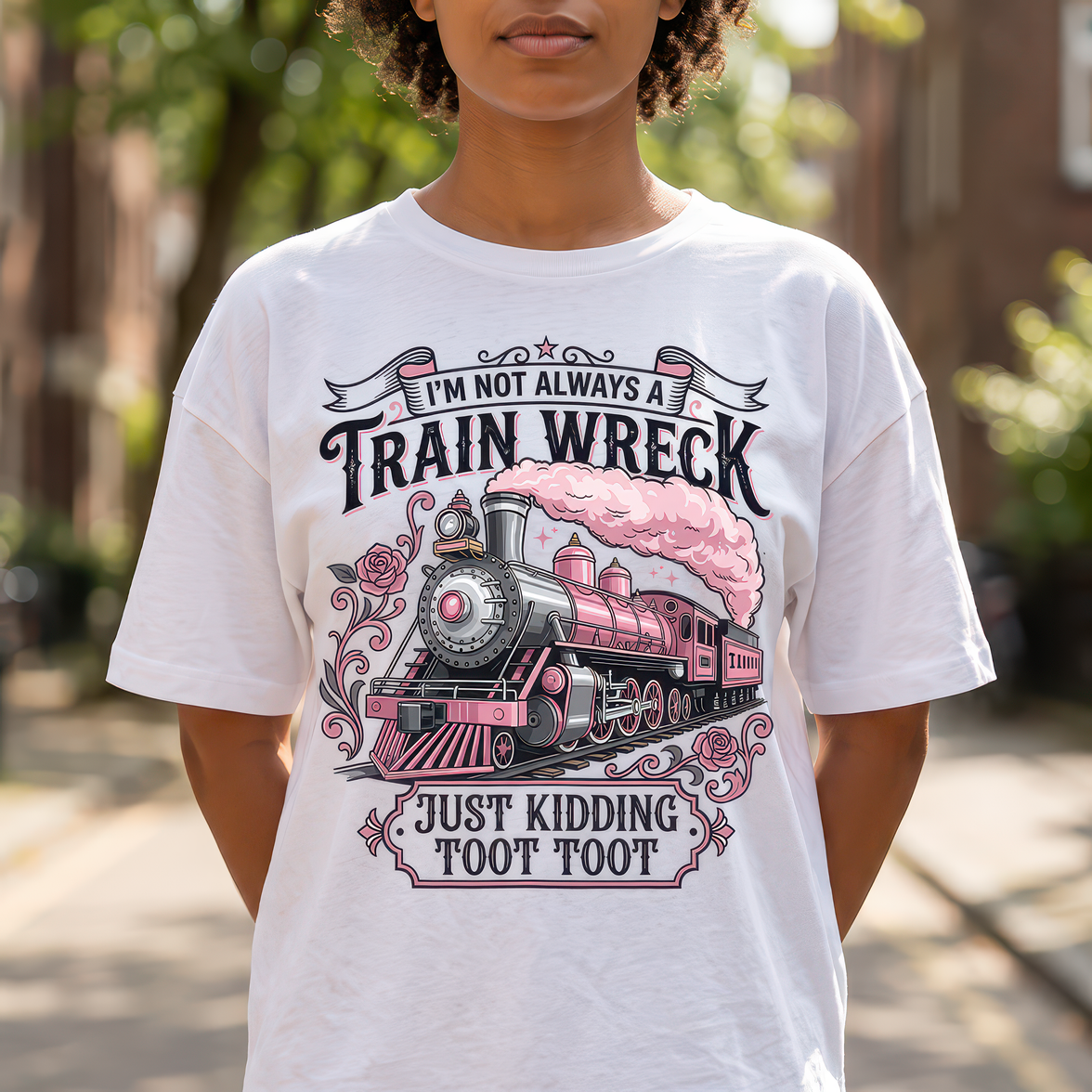 Train Wreck Toot Toot - DTF Transfer