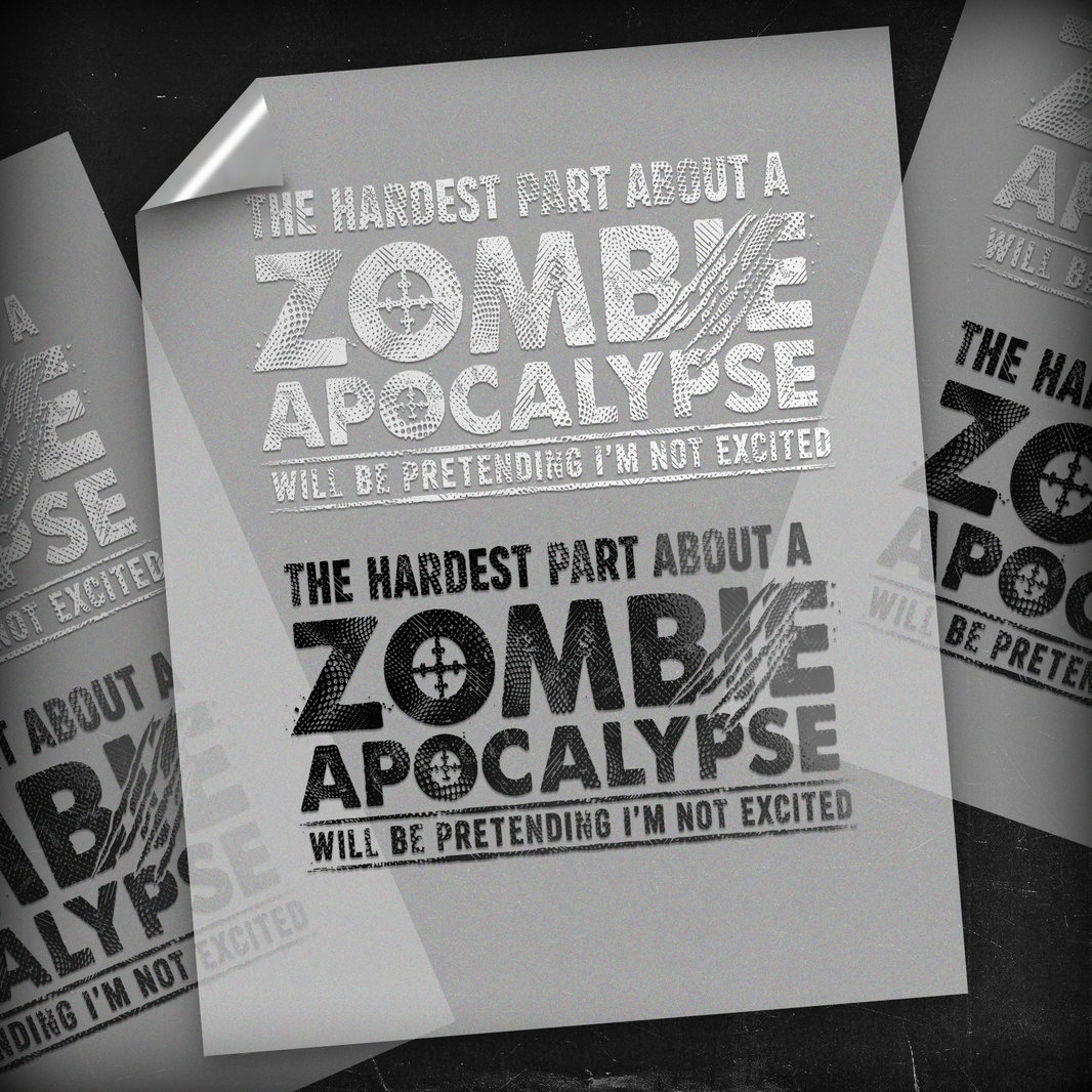 Zombie Apocalypse - DTF Transfer