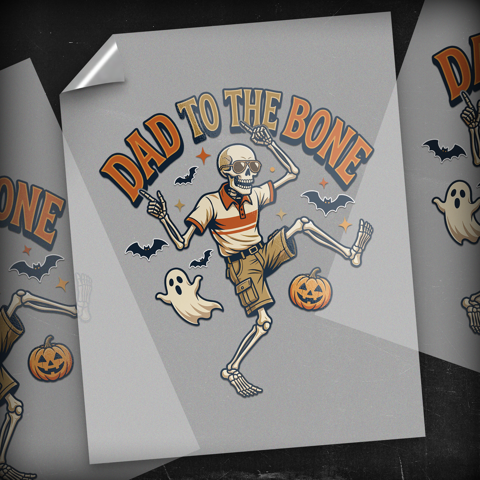 Dad to the Bone - DTF Transfer