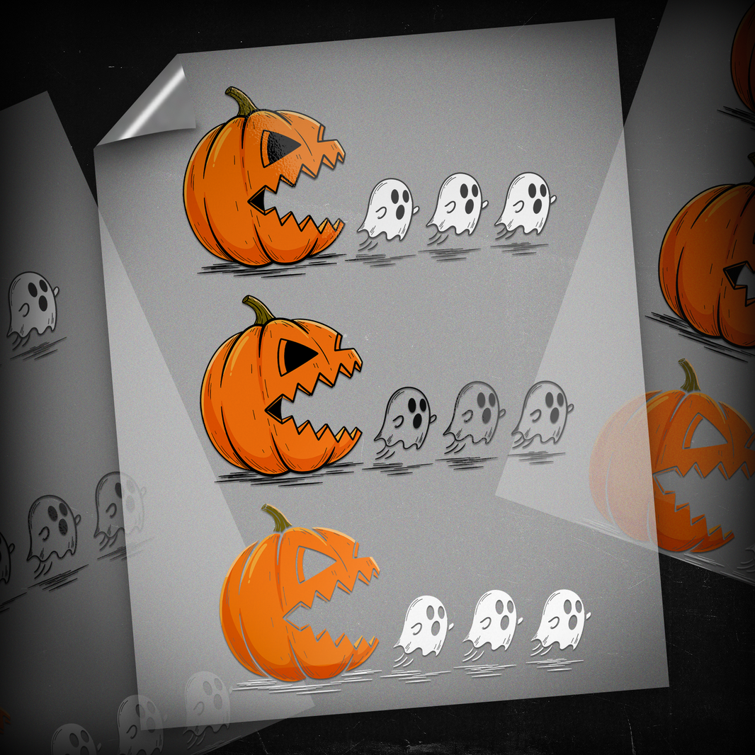 Very Hungry Pumpkin - DTF Transfer