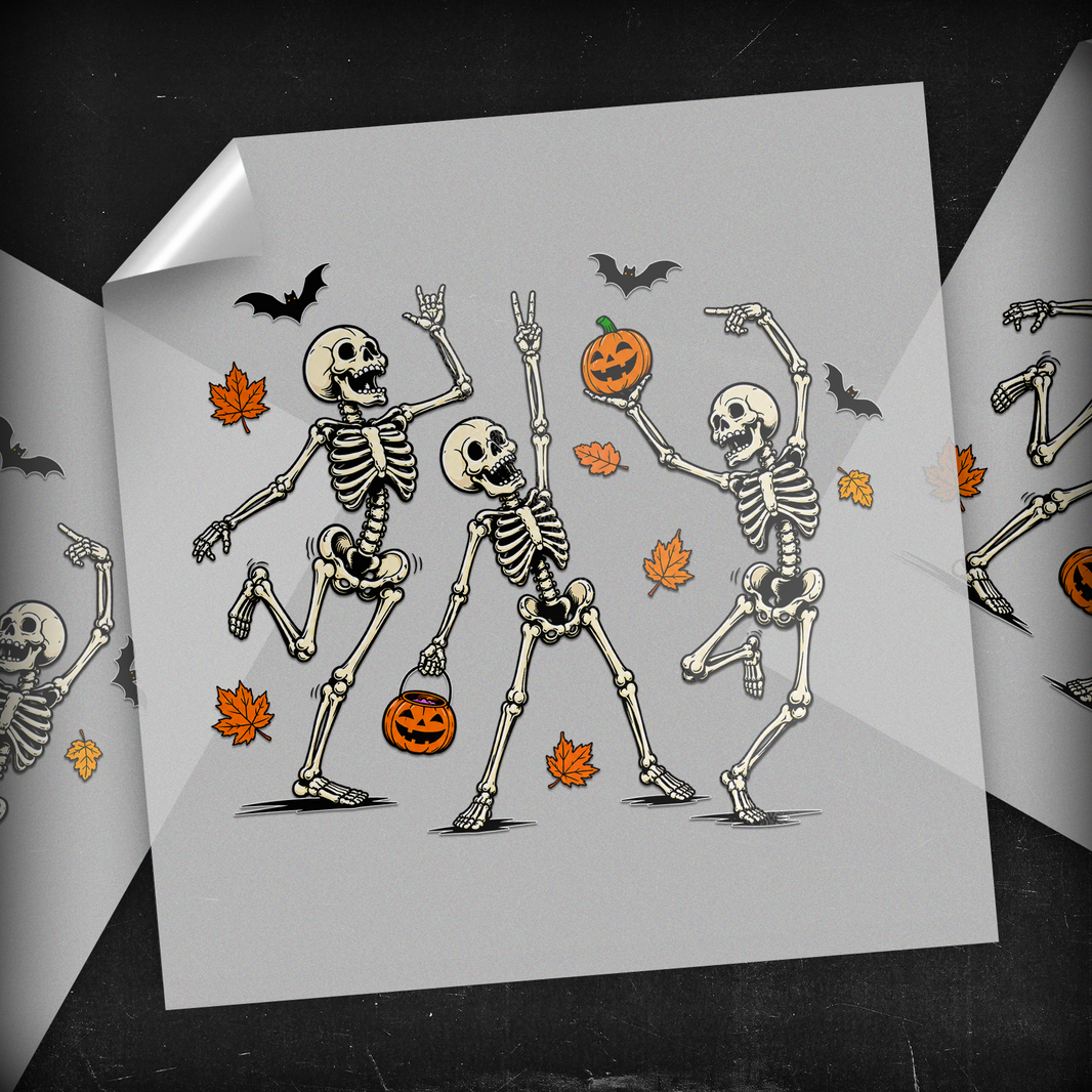 Dancing Skeletons - DTF Transfer